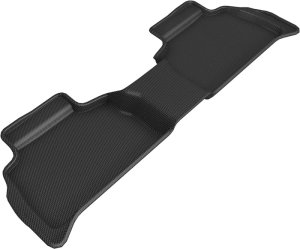 BMW X6 Floor Mat - Rear - 3D MAXpider - Kagu - Black - `20-`24